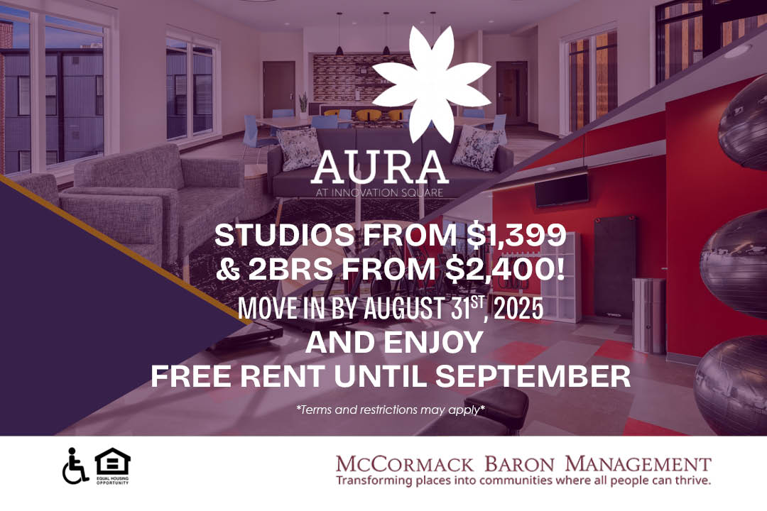  August special: Studios from $1,399 & 2BRs from $2,400! Move in by 8/31 and enjoy free rent until September
